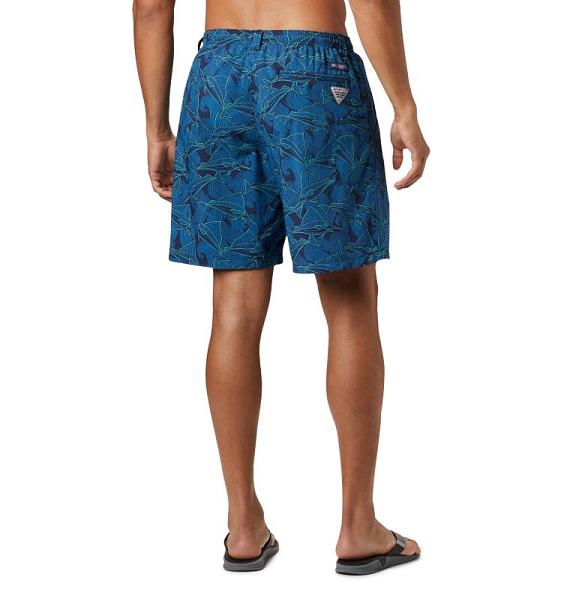 Columbia PFG Super Backcast Shorts Navy For Men's NZ76849 New Zealand